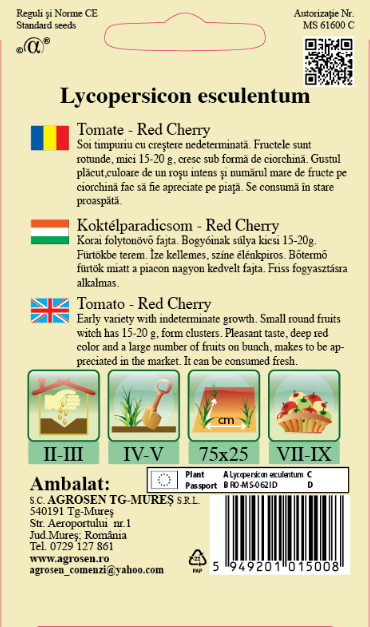 Tomate - Red Cherry