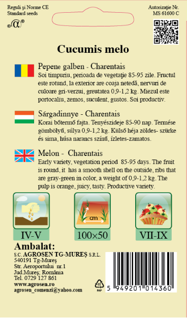 Pepene galben - Charentais