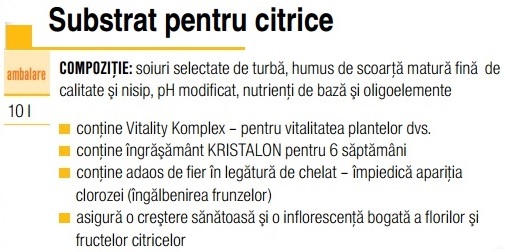 Substrat citrice - AGROCS