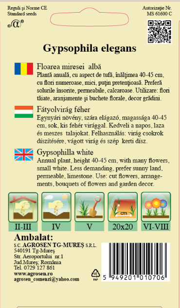 Floarea miresei albă