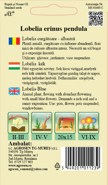 Lobelia curgătoare
