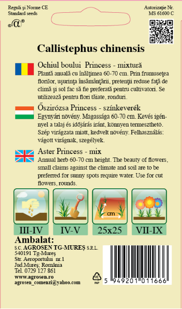 Ochiul boului princess - mix