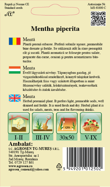 Mentă Piperita