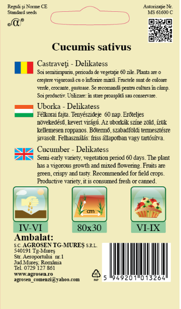 Castraveţi - Delikatess