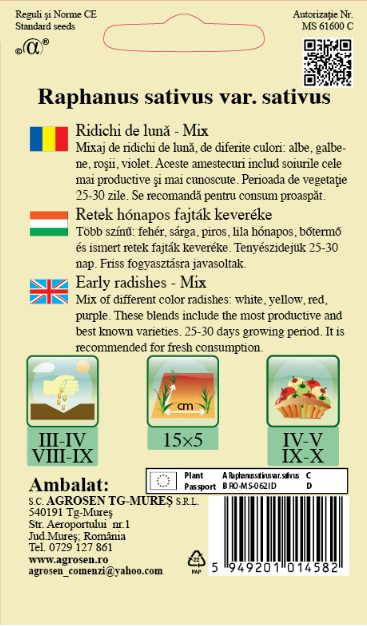 Ridichi de lună - Mix