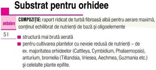 Substrat orhidee - AGROCS