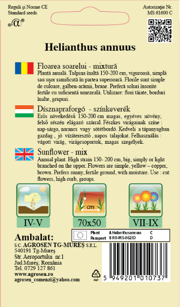 Floarea soarelui - mix