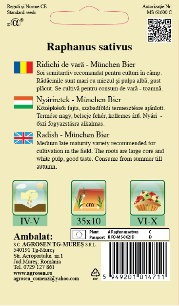 Ridichi de vară - München Bier