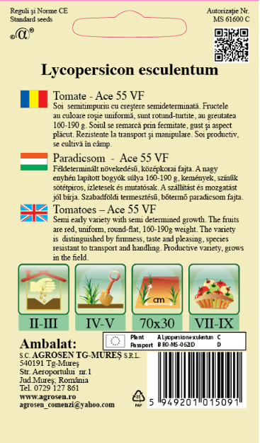 Tomate - Ace 55 VF