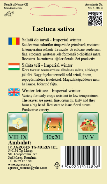 Salată de iarnă - Imperial Winter