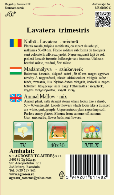 Nalbă - lavatera