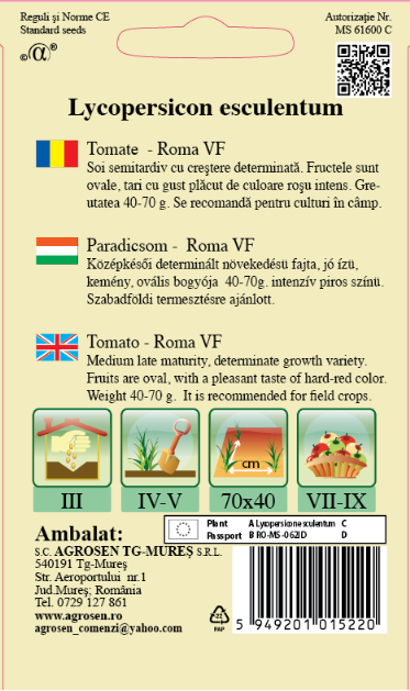 Tomate - Roma VF