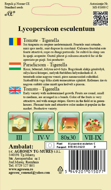 Tomate- Tigerella