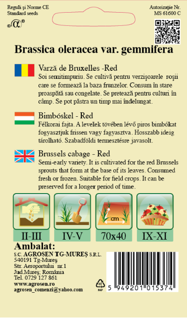 Varză de Bruxelles Red