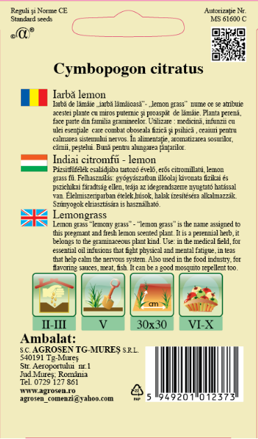Iarbă lemon