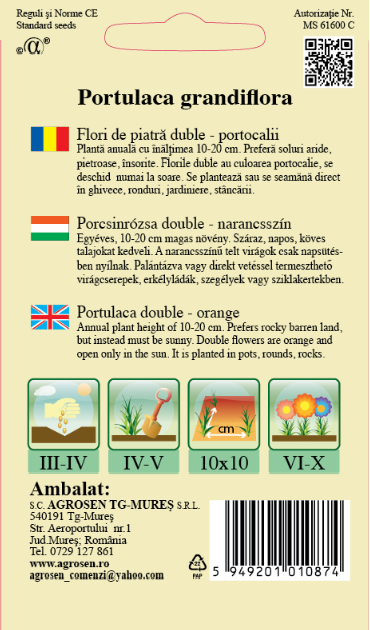 Flori de piatră portocalii