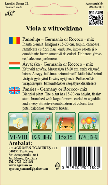 Panseluţe rococo