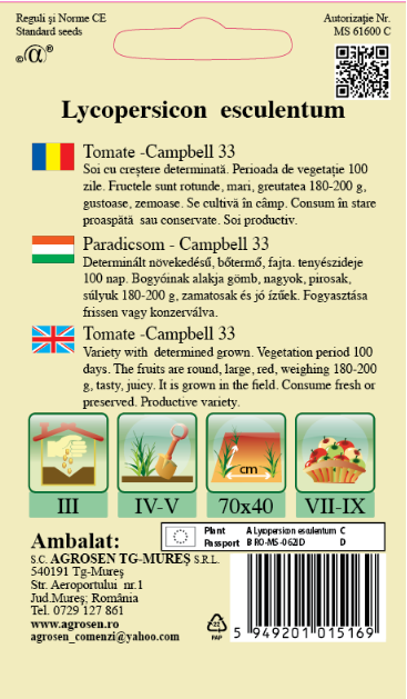 Tomate-Campbell 33