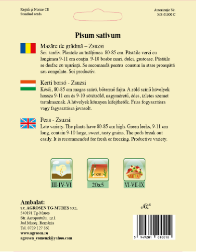 Mazăre de grădină-Zsuzsi