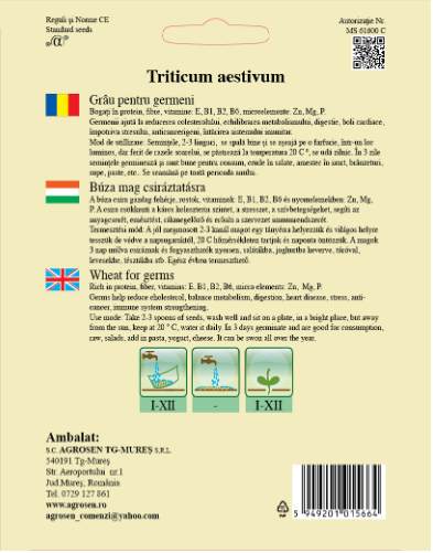 Grâu pentru germeni