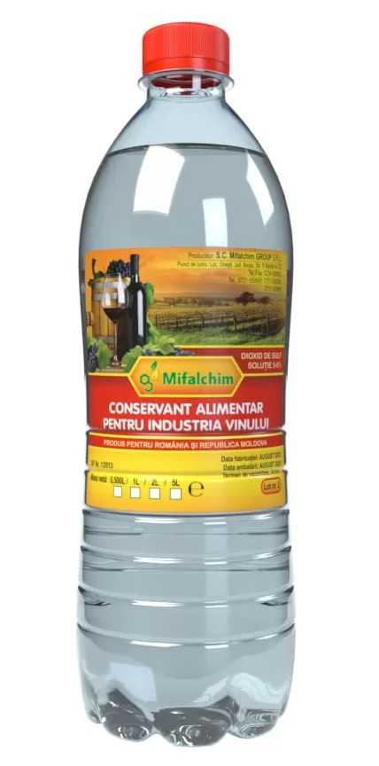 Conservant alimentar pentru vin