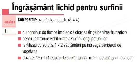 Ing.surfinii/petunii - AGROCS