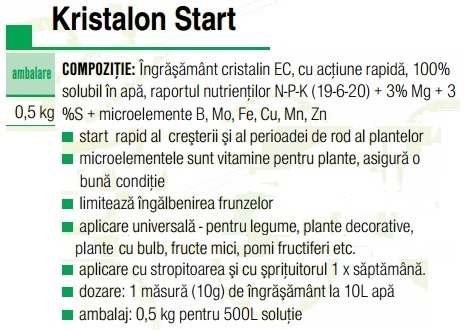 Îng.Kristalon Start