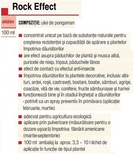 Îngrășământ organic - Natura Rock Effect