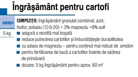 Ing.mineral cartofi - AGROCS