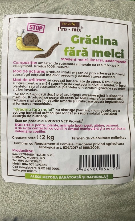 Gradina fara melci