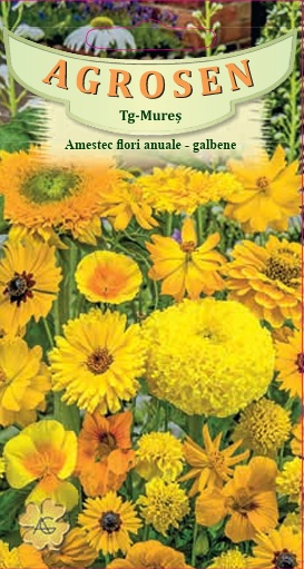 Amestec de Flori Anuale Galbene