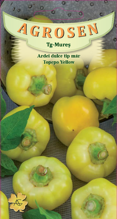 Ardei gras dulce tip mar - Topepo Yellow