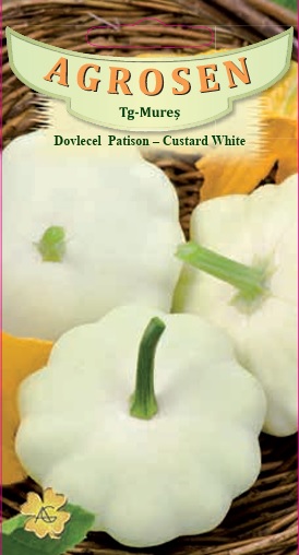 Dovlecel Patison - Custard White