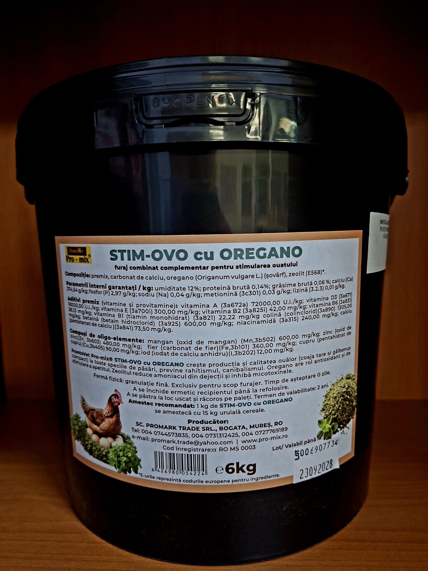 STIM-OVO cu OREGANO