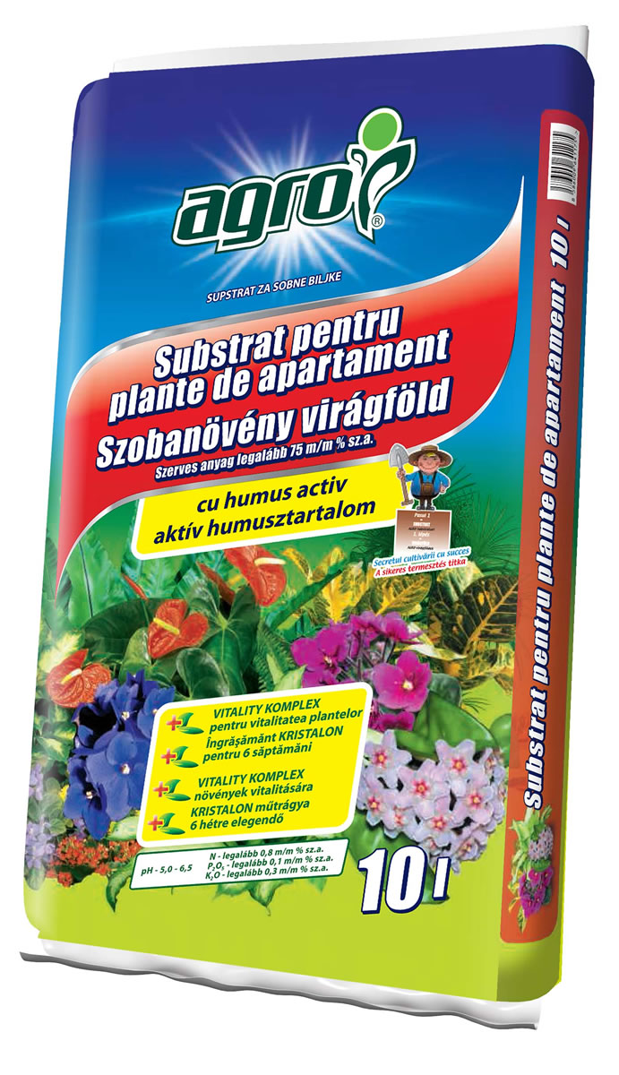 Substrat plante cameră/apartament - AGROCS
