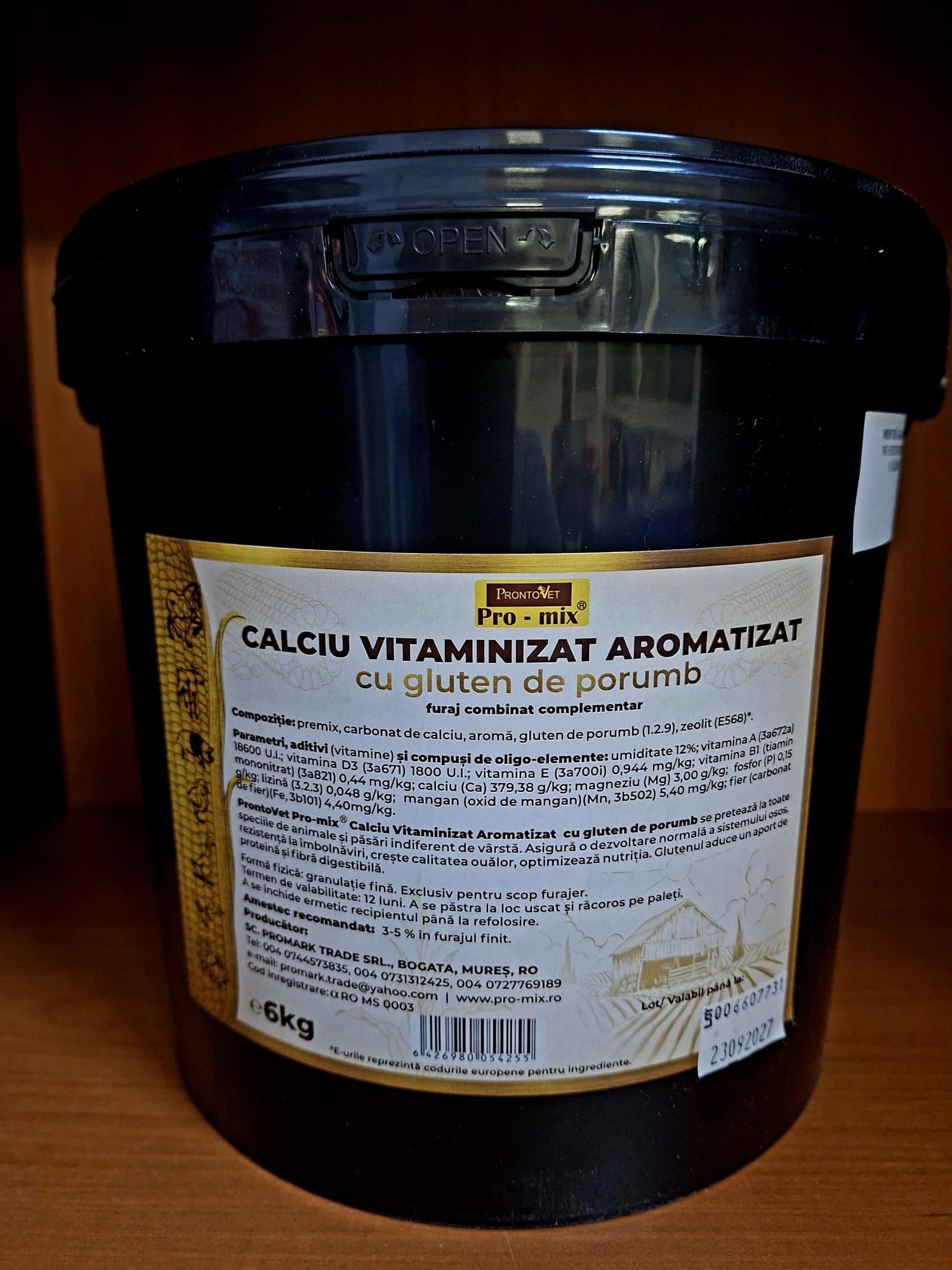 CALCIU VITAMINIZAT AROMATIZAT