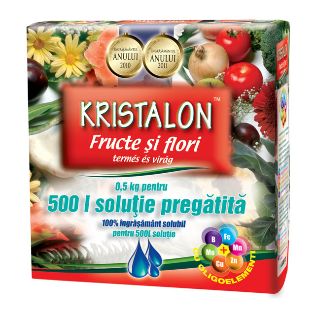 Îng.Kristalon fructe şi flori