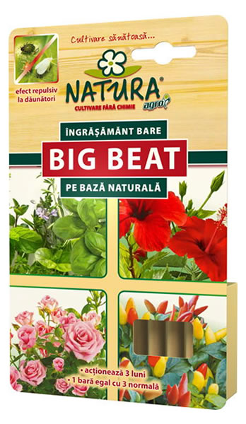 Îngrășământ organic - Batoane cu efect insecticid BIG BEAT